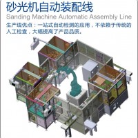 砂光机自动组装生产线